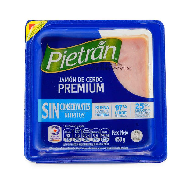 JAMON PREMIUM PIETRAN 22U 450G